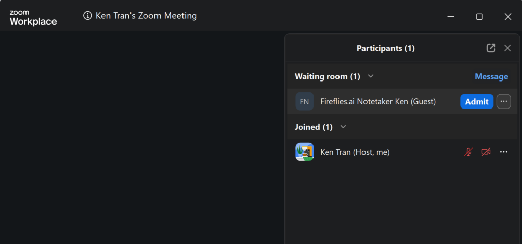 How to Use Fireflies AI. Admit it if Zoom Fireflies joins Zoom as a meeting participant, places it in the waiting room