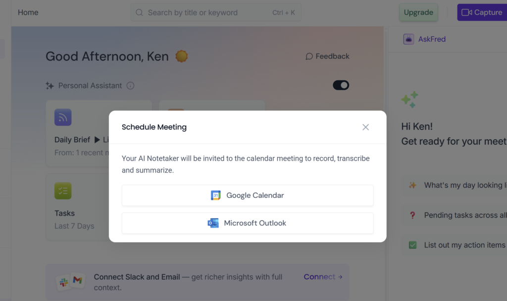 How to Use Fireflies AI. Fireflies currently Google Calendar and Outlook Calendar support